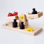 Erzi Wooden Scale with Weights
