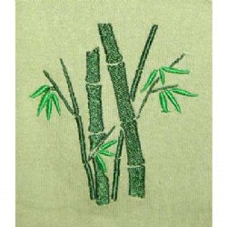 Baby Kimono - with Bamboo Embroidery (green tea)