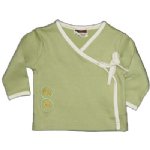 Baby Kimono - with Chinese `Pure` Embroidery (green tea)