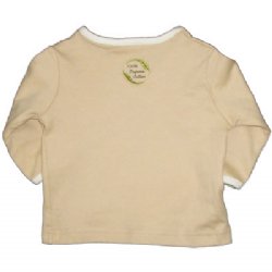 Baby Kimono - with Chinese `Pure` Embroidery (chai latte)