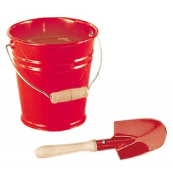 Metal Sand Bucket and Shovel Set