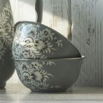 Fair Trade Stainless Steel Bowl - Pansa (Grey)