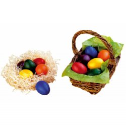 Erzi Wooden Colored Eggs