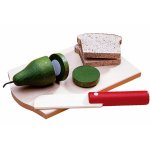 Erzi Brown Bread With Cucumber Cutting Set