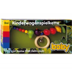 BabyNaturopathics.com - Erzi Stroller Wooden Decoration Toy Frutti - Baby Naturopathics Inc