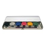 Eulenspiegel Makeup Set for Face Painting (Pearlescent Colours)