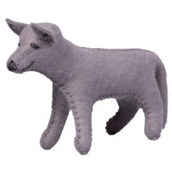 Felt Wolf (Gray)