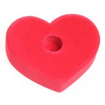 GRIMM'S Table Decoration Red Heart (single-hole)