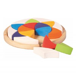 Wooden Puzzle Color Wheel