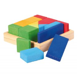 Wooden Puzzle Mixed Shapes