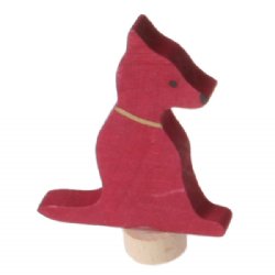 GRIMM'S Birthday Ring Decoration Dog