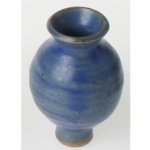GRIMM'S Birthday Ring Decoration Clay Flower Vase (Blue)