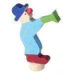 GRIMM`S Birthday Ring Decoration Clown (Blue)