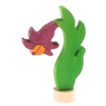 GRIMM'S Birthday Ring Decoration Hand-Colored Fuchsia