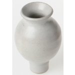GRIMM'S Birthday Ring Decoration Clay Flower Vase (White)
