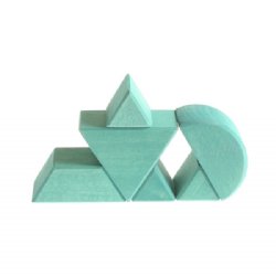 GRIMM'S Building Set Shapes and Colors II (Set of 4)