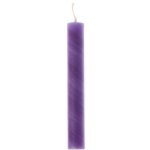 GRIMM`S Birthday Ring Purple 10% Beeswax Candles (4 pcs.)