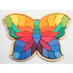 GRIMM`S Butterfly Wooden Creative Puzzle (Large)