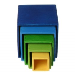 GRIMM`S Small Nesting and Stacking Boxes (Blue)