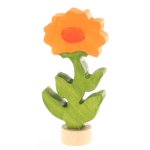 GRIMM`S Birthday Ring Decoration Hand-Colored Calendula