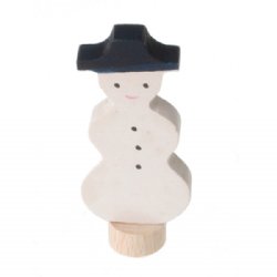 GRIMM`S Birthday Ring Decoration Snowman