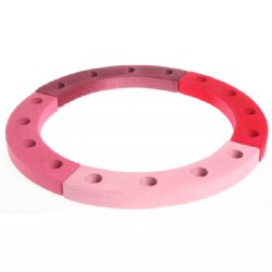 GRIMM`S Pink/Red Birthday Ring (16 holes)