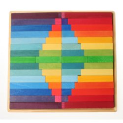 GRIMM'S Square Geometric Blocks