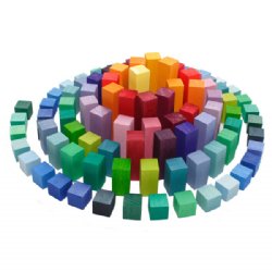GRIMM'S Stepped Counting Pyramid (Small)