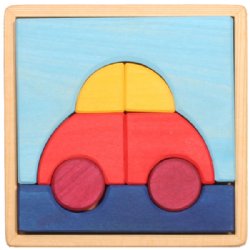 GRIMM`S Toddler Puzzle Blocks Car