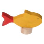 GRIMM`S Birthday Ring Decoration Fish (Yellow)