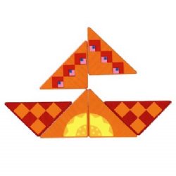 HABA Indian Summer Wooden Magnetic Puzzle Game