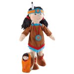 HABA American Indian Doll Sihu with Baby (38 cm)