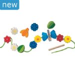 HABA Bambini Flowers Threading Beads