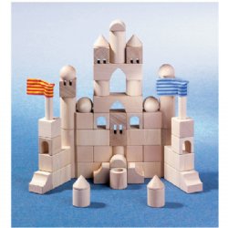 HABA Castle Wooden Building Blocks Accessory Set