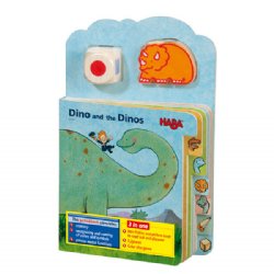 HABA Dino and the Dinos Game & Puzzle Picture Book