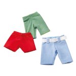 HABA Dress Set Trousers for Small and Medium HABA Dolls (Set of 3)