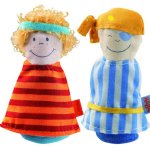 HABA Finger Puppet Set - The Pirates Lock and Sock