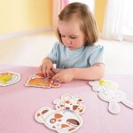 HABA 6 Little Toddler Hand Puzzles - Animals