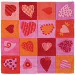 HABA Heart by Heart Wool Rug