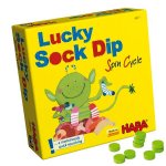 HABA Mini Bring Along Game - Lucky Sock Dip Spin Cycle