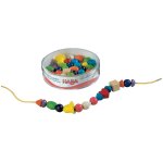 HABA Wooden Threading Beads 52 pieces