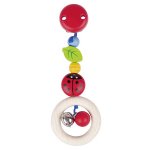 Heimess "Soft Colors" Baby Clip Ladybird Stroller Toy