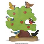 Holztiger Apple Tree for Birds (with tree prop)