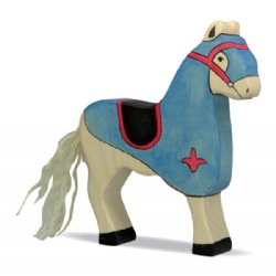 Holztiger Tournament Horse (Blue)