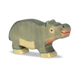 Holztiger Small Hippopotamus