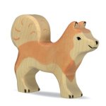 Holztiger Husky Dog
