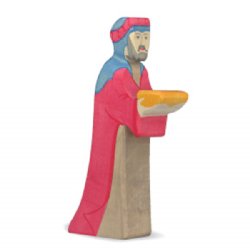 Holztiger Nativity Figure King Caspar