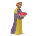 Holztiger Nativity Figure King Melchior