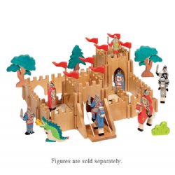 Holztiger Wooden Knight`s Castle