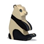 Holztiger Seated Panda Bear